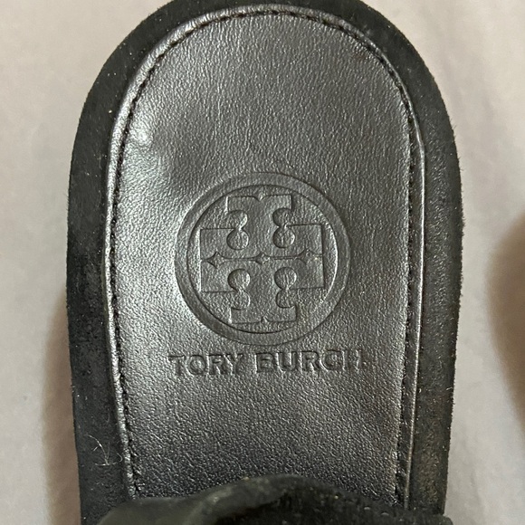 Tory Burch sling back open toe wedges size 10 - Picture 4 of 6